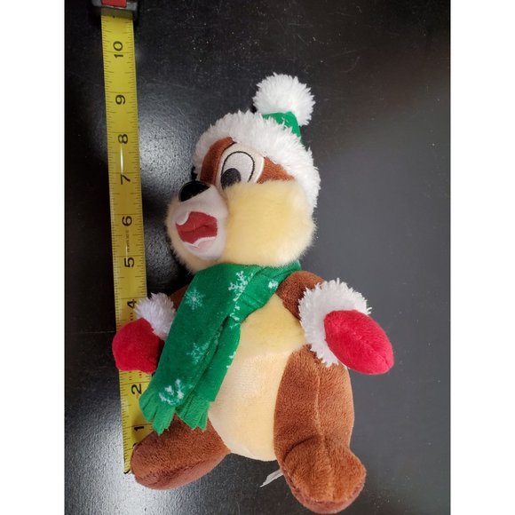 Disney Parks Chip 8 Inch Plush wearing Winter Wear - Chip & Dale - Picture 6 of 8